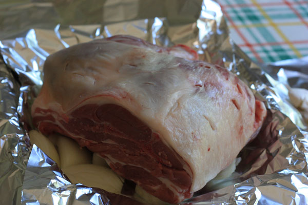 Slow cook lamb